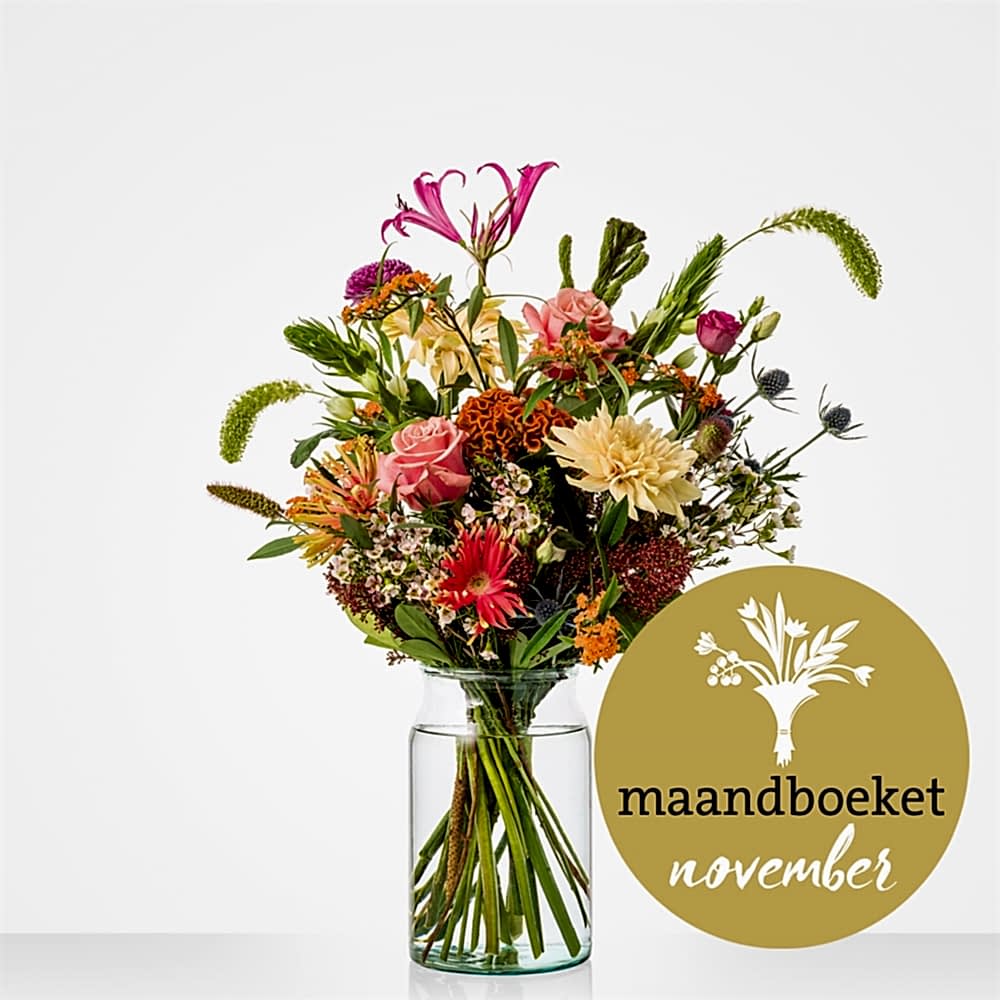 Maandboeket november